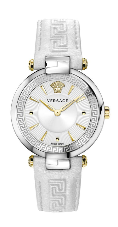 Versace Damen Armbanduhr REVIVE 35 mm Armband Leder VE2L001 21